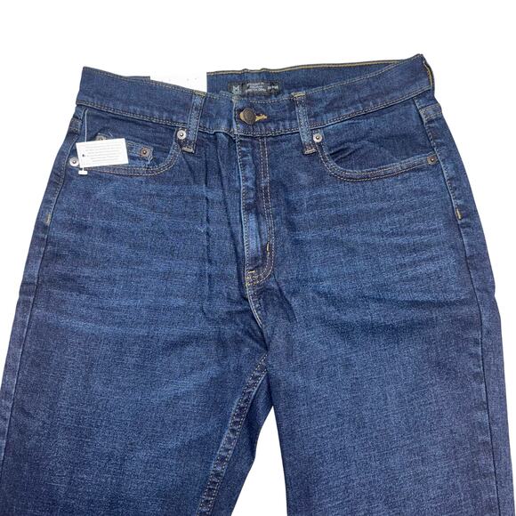 Member's Mark Jeans Mens 30x30 Dark Wash Straight Fit Premium Stretch Denim - Picture 7 of 15